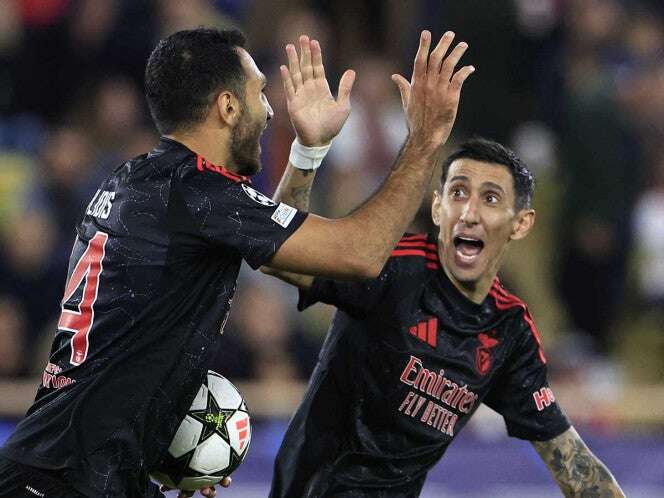 Ángel Di María se viste de héroe en Champions y Benfica remonta