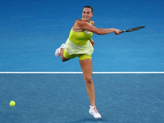 Aryna Sabalenka debuta con el pie derecho en Australia