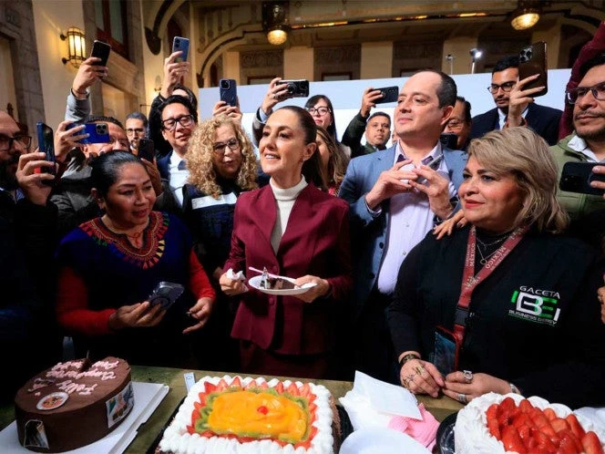 Así celebró Claudia Sheinbaum su primer cumpleaños como presidenta
