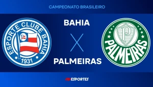 Bahia x Palmeiras: confira a transmissão da Jovem Pan ao vivo