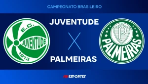 Confira a transmissão da Jovem Pan do jogo entre Juventude e Palmeiras
