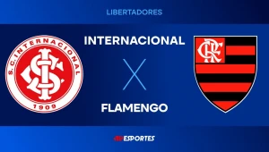 Internacional x Flamengo: confira a transmissão da Jovem Pan ao vivo
