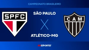 São Paulo x Atlético-MG: confira a transmissão da Jovem Pan ao vivo