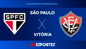 São Paulo x Vitória: confira a transmissão da Jovem Pan ao vivo