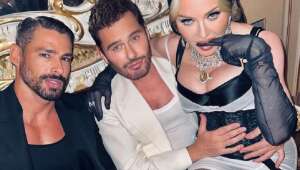 Madonna posta foto com Cauã Reymond no Instagram durante Semana de Moda de Milão