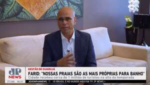 ‘Nossas praias são as mais próprias para banho’, diz prefeito de Guarujá em meio a surto de virose