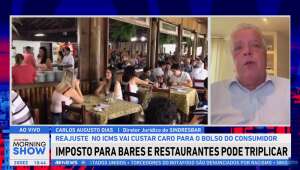 Diretor do Sindresbar detalha impacto que aumento do ICMS teria para bares e restaurantes de SP