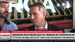 Derrite confirma expansão de grupo contra crimes em áreas rurais durante participação na Agrishow