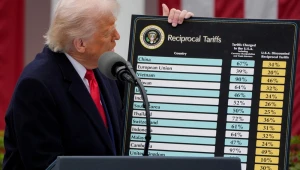 Trump diz que os EUA sairão ‘mais fortes’ após anúncio do aumento das tarifas e mundo reage à taxação
