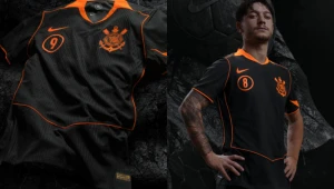 Corinthians lança nova camisa baseada na coleção ‘Total 90’