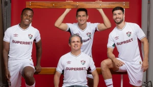 Fluminense lança novo uniforme dois que será usado Mundial de Clubes da Fifa, nos EUA