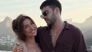Bianca Andrade aparece pela primeira vez em público com Diego Cruz durante show de Ludmilla
