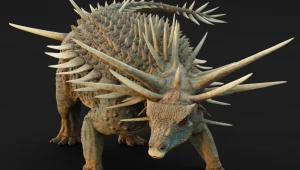 Cientistas descobrem ‘estranho’ dinossauro coberto por armadura de espinhos