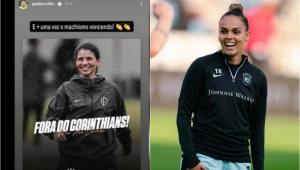 Gabi Portilho crítica saída da chefe do Departamento Médico do Corinthians: ‘Machismo vencendo’
