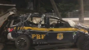Três agentes da PRF morrem durante perseguição na Avenida Brasil, no Rio de Janeiro