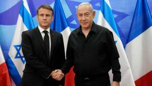 Macron insiste a Netanyahu que ‘chegou a hora de um cessar-fogo’