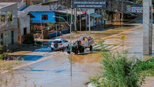 Região Sul entra em alerta para chuva e ventos fortes