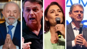 Bolsonaro, Michelle e Tarcísio aparecem à frente de Lula em cenários para 2026, aponta Pesquisa Gerp