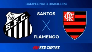 Santos x Flamengo: confira a transmissão da Jovem Pan ao vivo