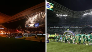 Estádios de Corinthians e Palmeiras disputam título de melhor instalação esportiva da América do Sul