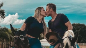 Esposa submissa de Eduardo Costa diz que renasceu após conhecer o sertanejo: ‘Honro e respeito ele’
