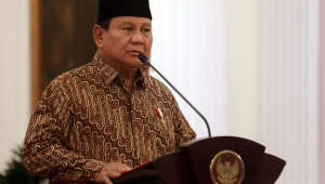 Prabowo Subianto é empossado como o novo presidente da Indonésia