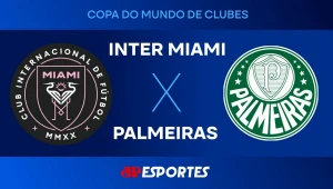 Inter Miami x Palmeiras: confira a transmissão da Jovem Pan ao vivo