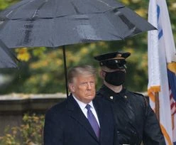 Wybory w USA. Donald Trump w końcu pokazał się publicznie