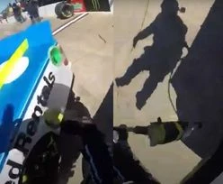 Chwile grozy podczas wyścigu. Mechanik potrącony przez kierowcę swojego zespołu