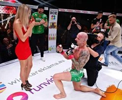 Zawodnik MMA oświadczył się po walce. Widziała to cała Polska