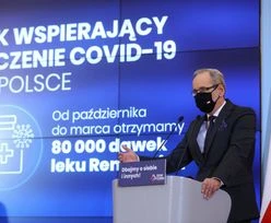 Remdesivir, lek wspierający leczenie COVID-19. Minister zapewnia, że go nie braknie