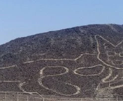 Niesamowite odkrycie w Peru. Rysunek kota na zboczu góry