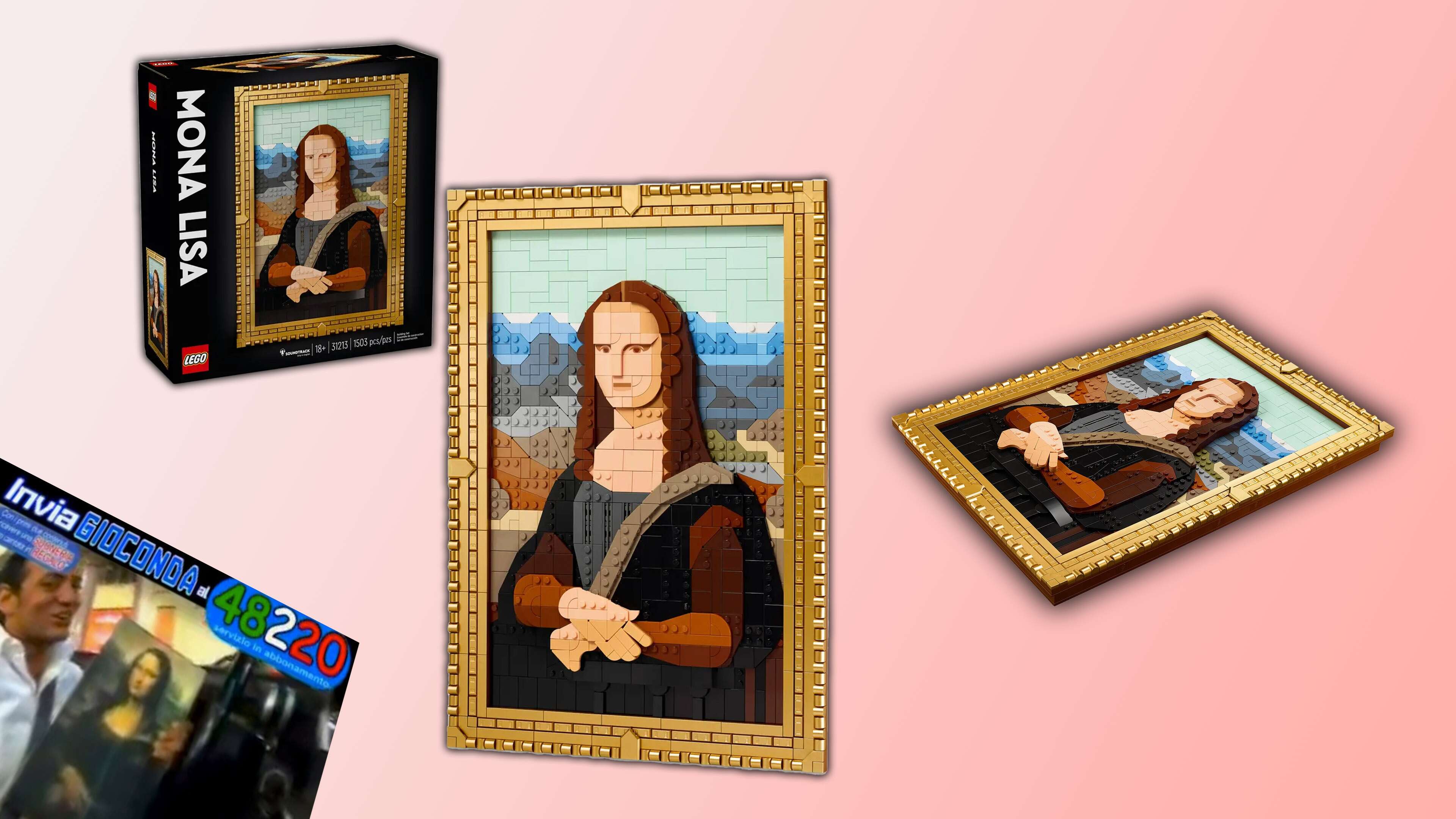 Non lasciate la Gioconda ai Francesi: il quadro LEGO è al minimo storico per il Black Friday!