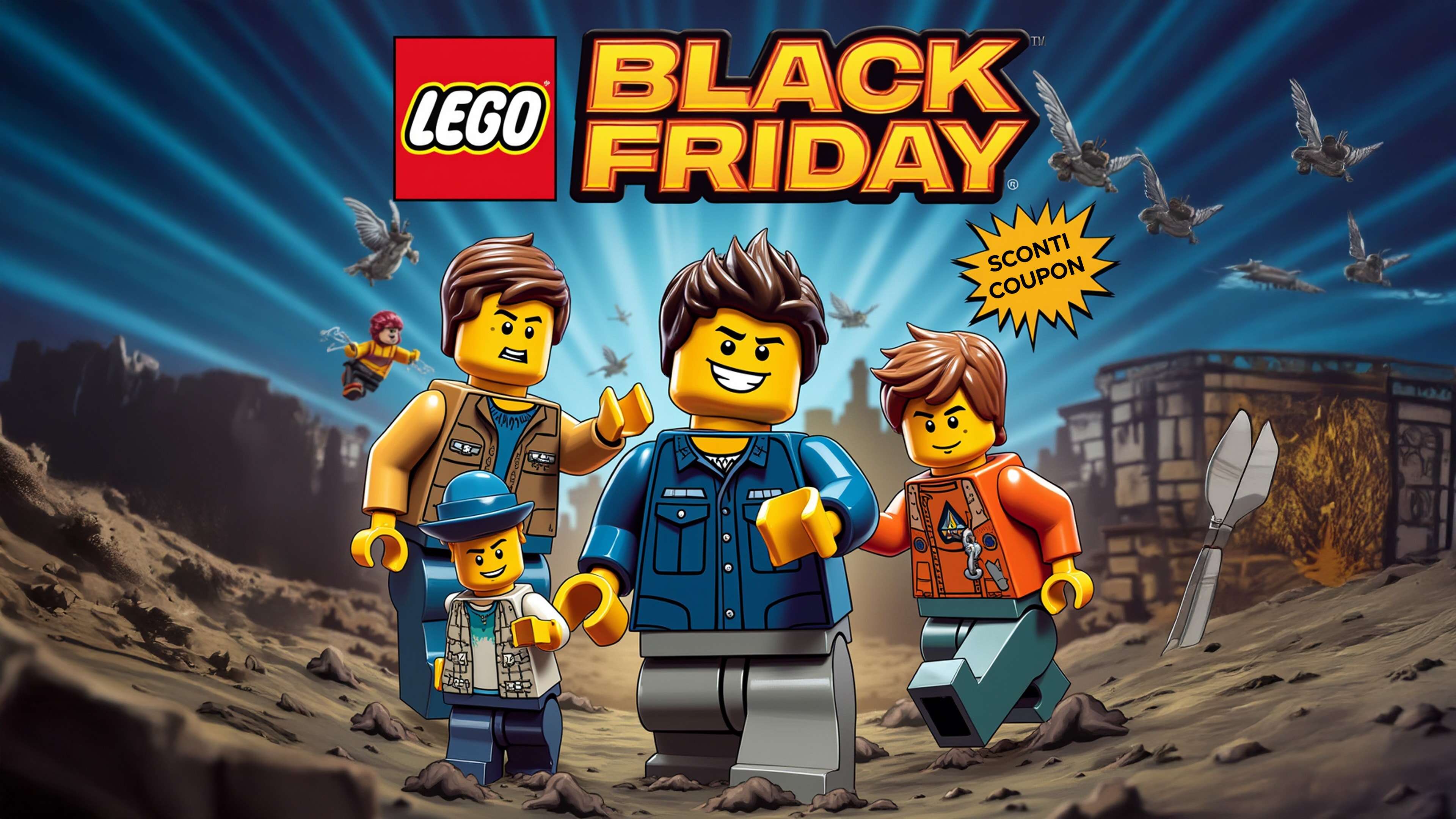 Il Black Friday LEGO spiegato bene: gli sconti esclusivi, i regali con gli acquisti, i set al minimo storico e tanto altro