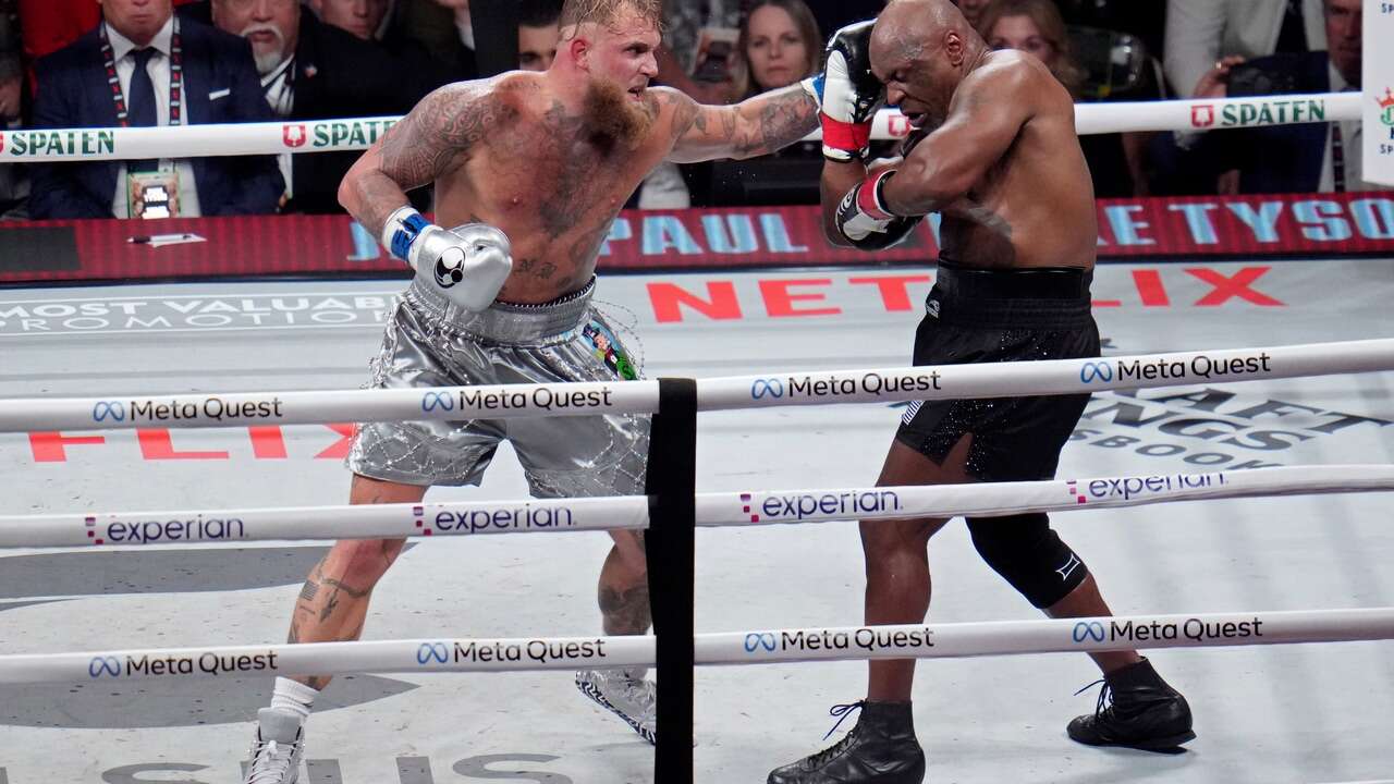 La edad tumbó a la leyenda: Jake Paul gana un duelo histórico contra Mike Tyson