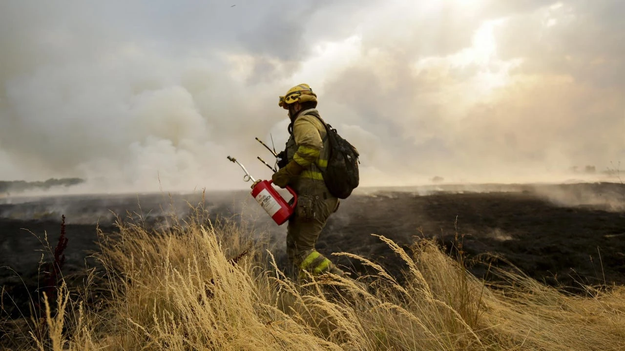 Los sindicatos denuncian la precariedad de los bomberos: 