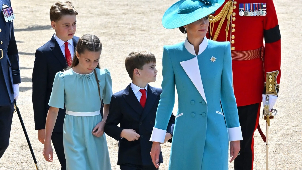 George, Charlotte y Louis, tres príncipes con personalidades muy diferentes