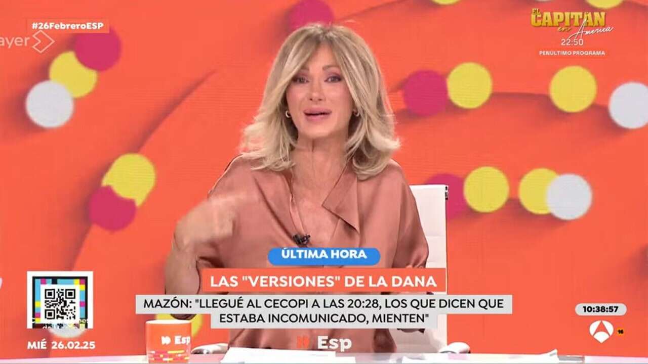 Susanna Griso se pronuncia sobre su nueva pareja sentimental en 'Espejo Público'