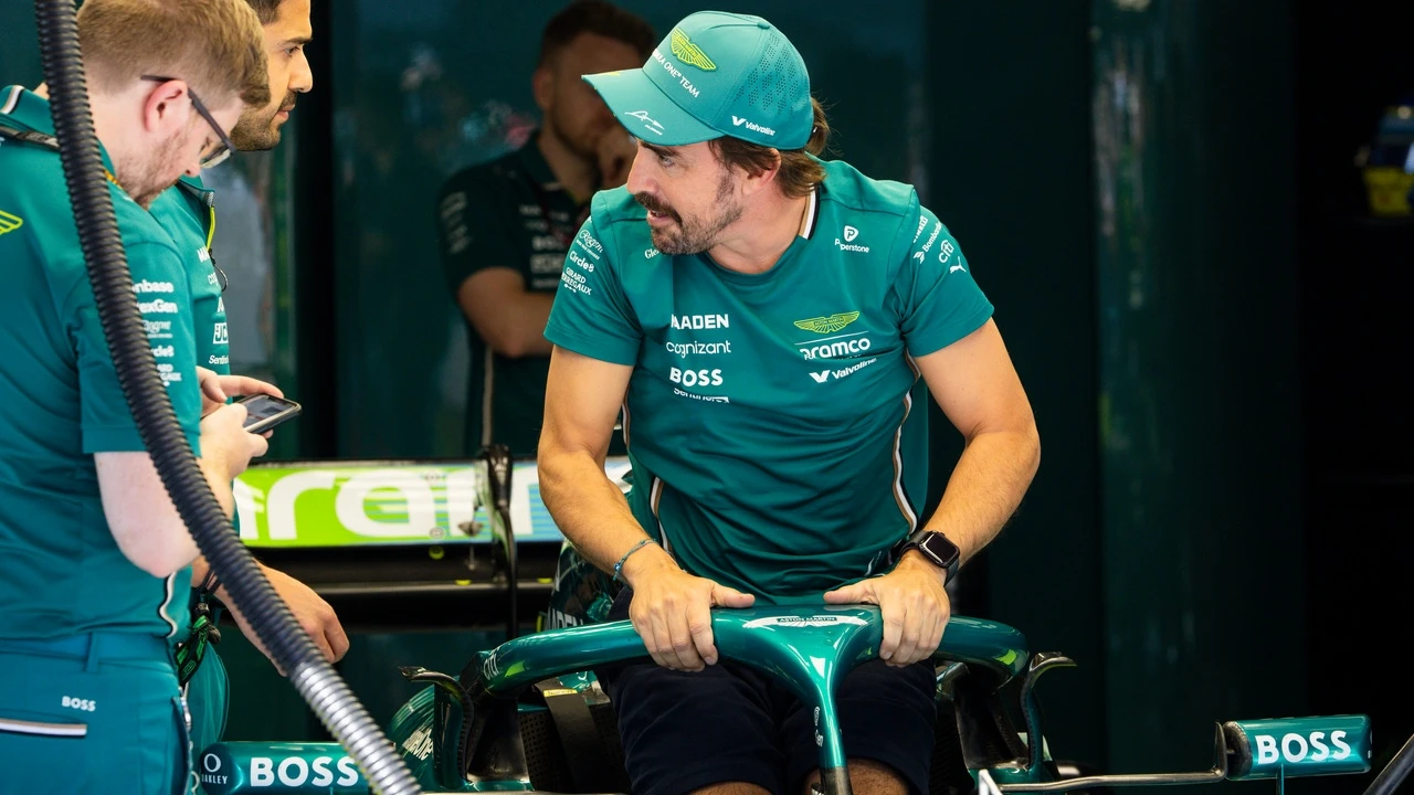 El ingenioso truco de Aston Martin para que Fernando Alonso pueda correr lesionado