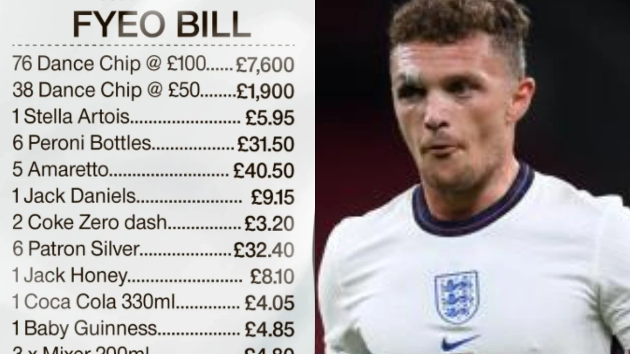 La pesada y costosa broma al ex atlético Kieran Trippier: ¡12.000 euros en un club de striptease!