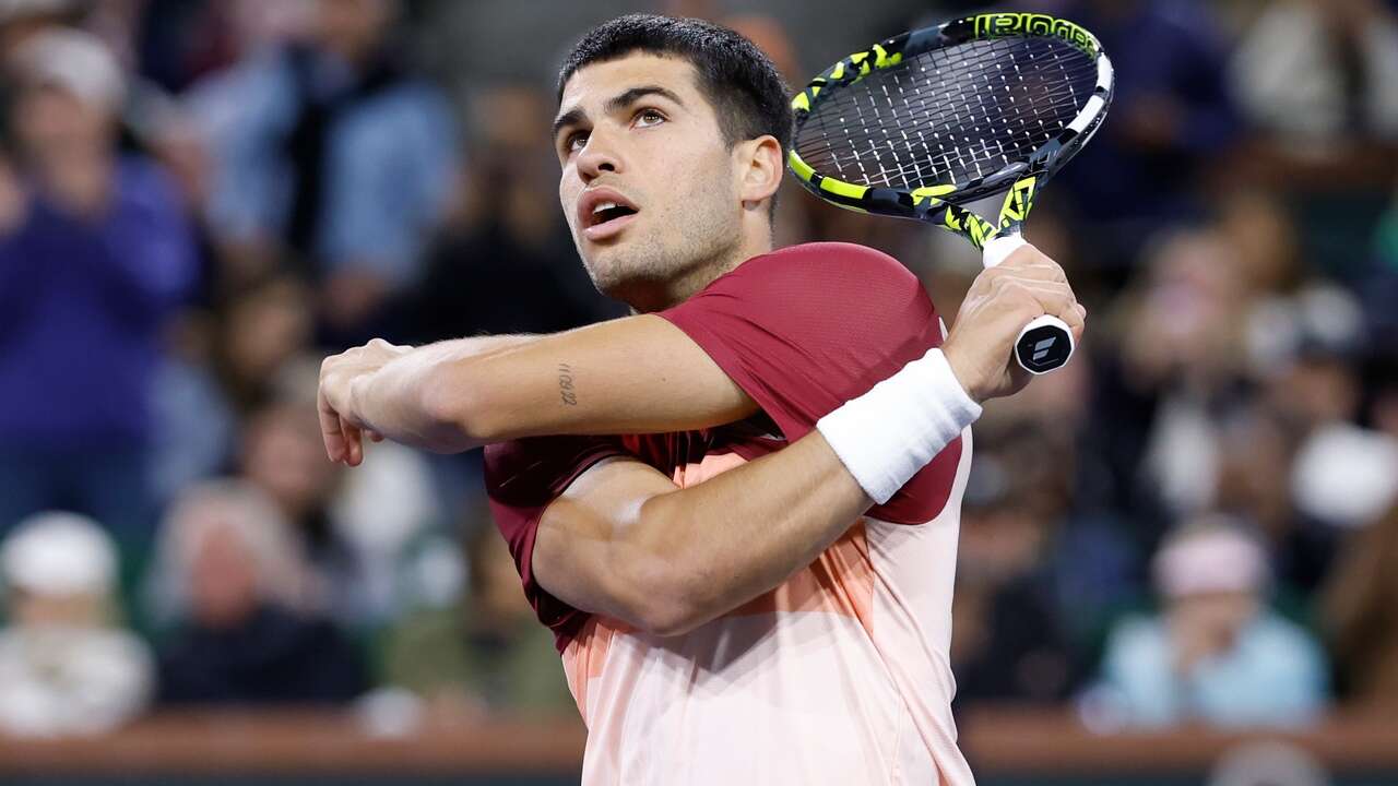 Alcaraz - Cerúndolo, en directo hoy: cuartos de final de Indian Wells