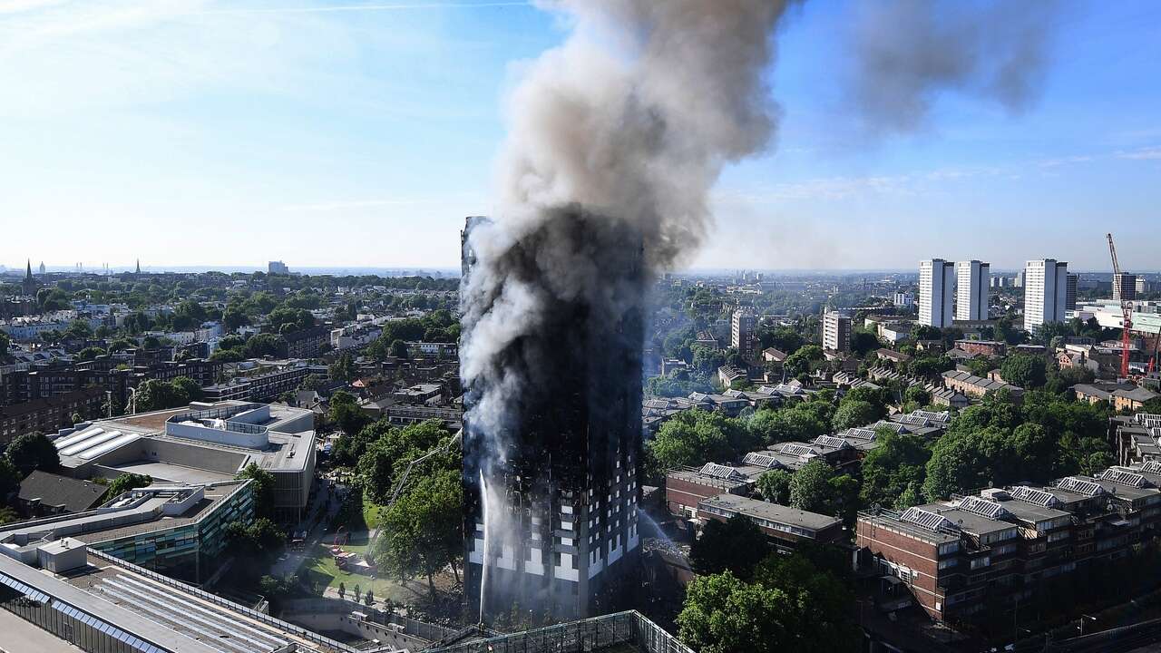 El incendio de Grenfell en Londres resultó de 