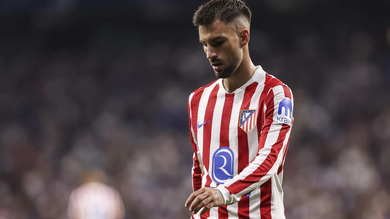 A Simeone se le tuercen los planes: Baena dos semanas de baja