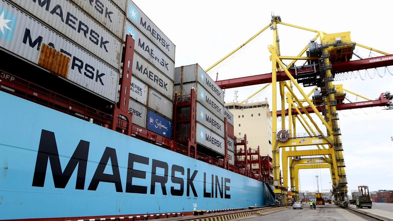 Maersk no nota por ahora impacto alguno por la guerra comercial y multiplica por seis su beneficio, aunque rebaja su previsión de tráfico de contenedores para 2025