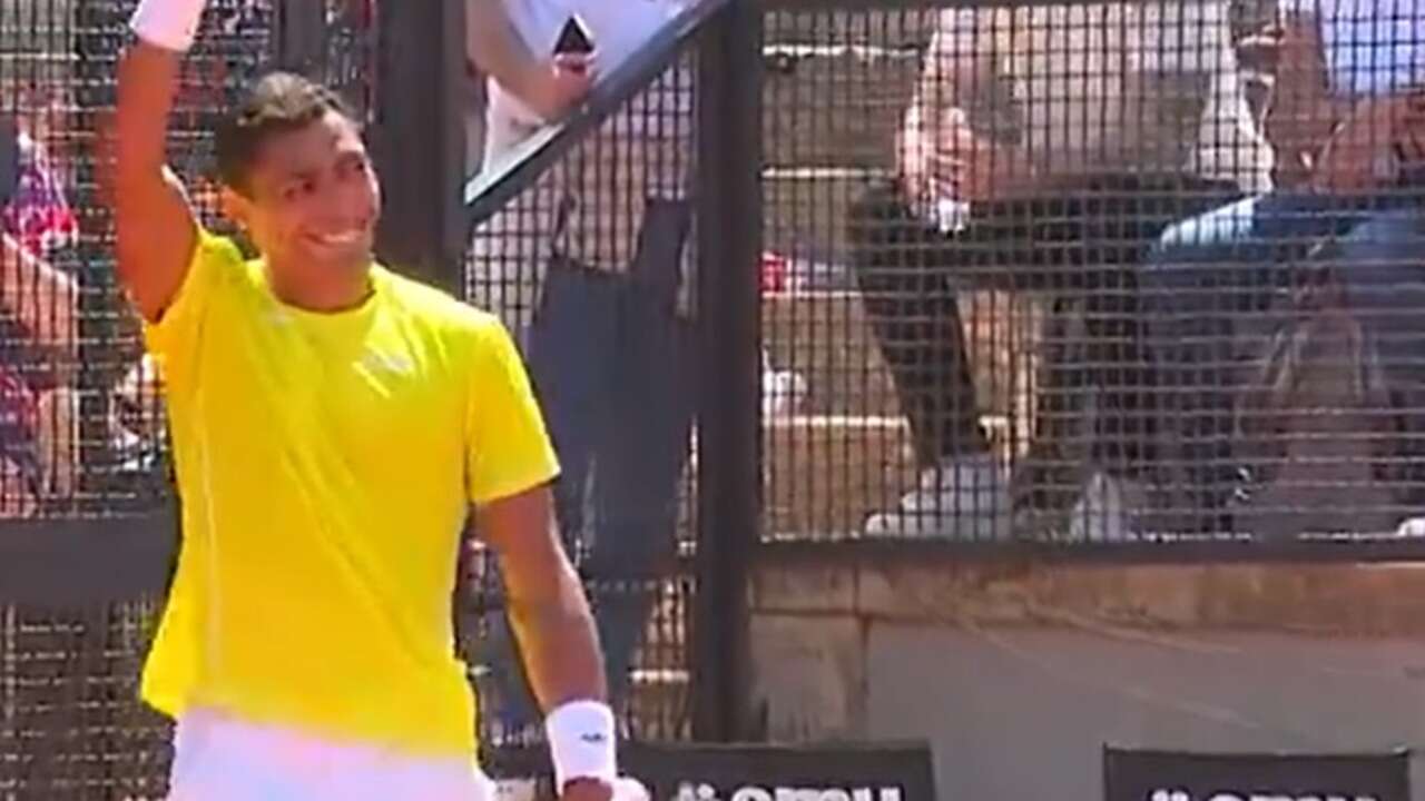 Este es el golpe del año en tenis, en el circuito masculino: “No sé si alguna vez podré hacer algo parecido”