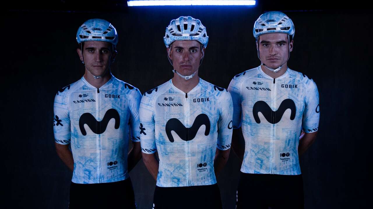 Ciclismo: Los ocho ciclistas del Movistar Team para asaltar LaVuelta