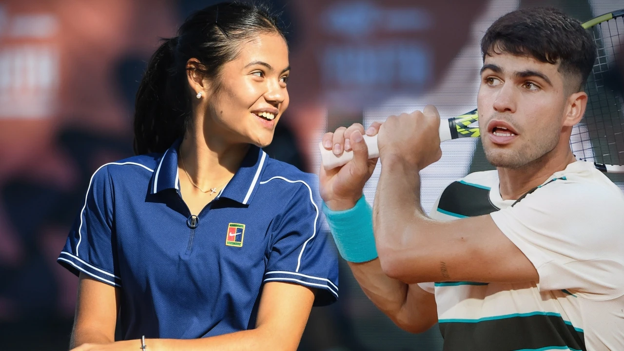 Emma Raducanu desata los rumores tras animar a Carlos Alcaraz en Wimbledon