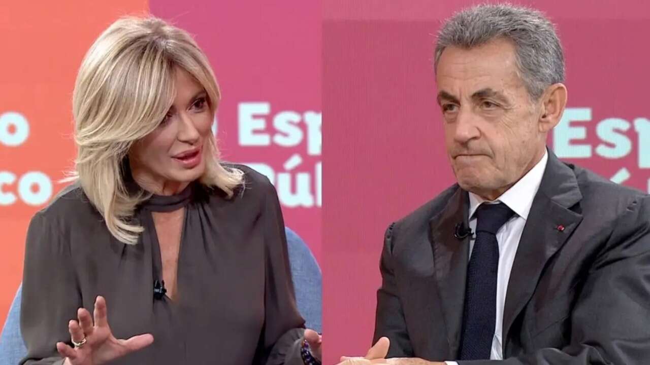 Susanna Griso desvela la extraña petición que le hizo Sarkozy en su entrevista