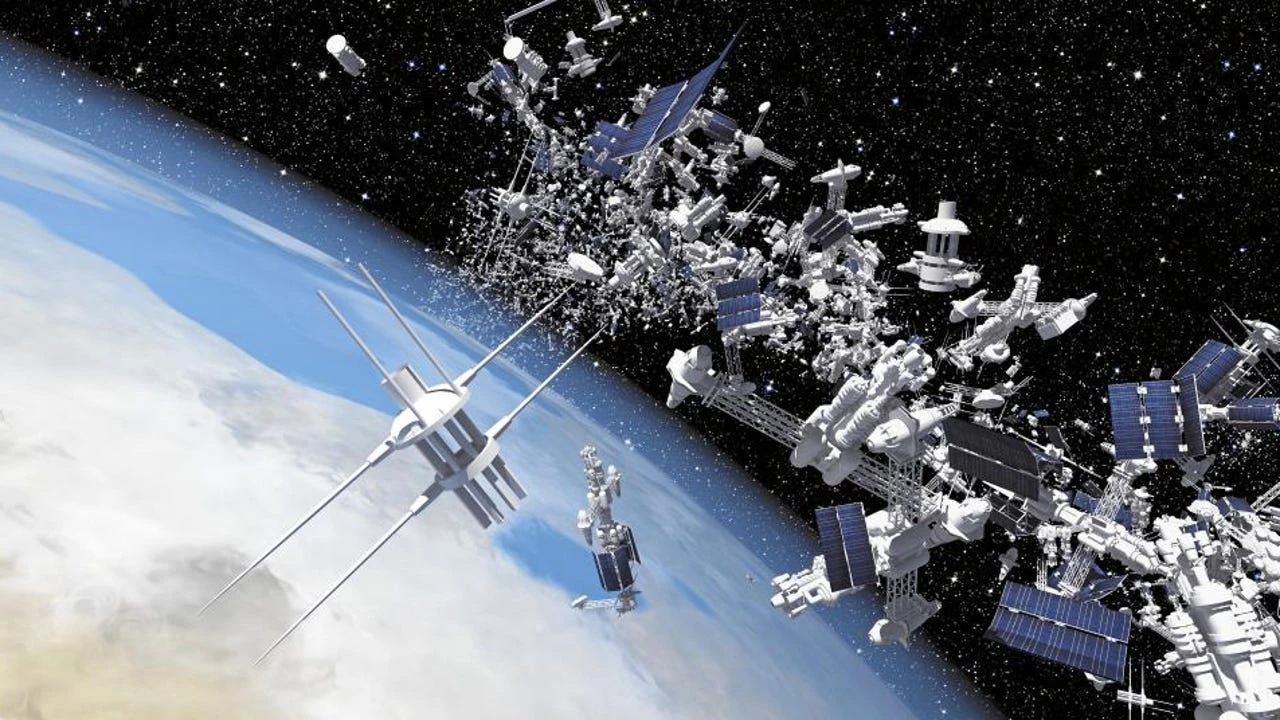 China presenta un sistema para capturar basura espacial que podría usar militarmente contra satélites enemigos