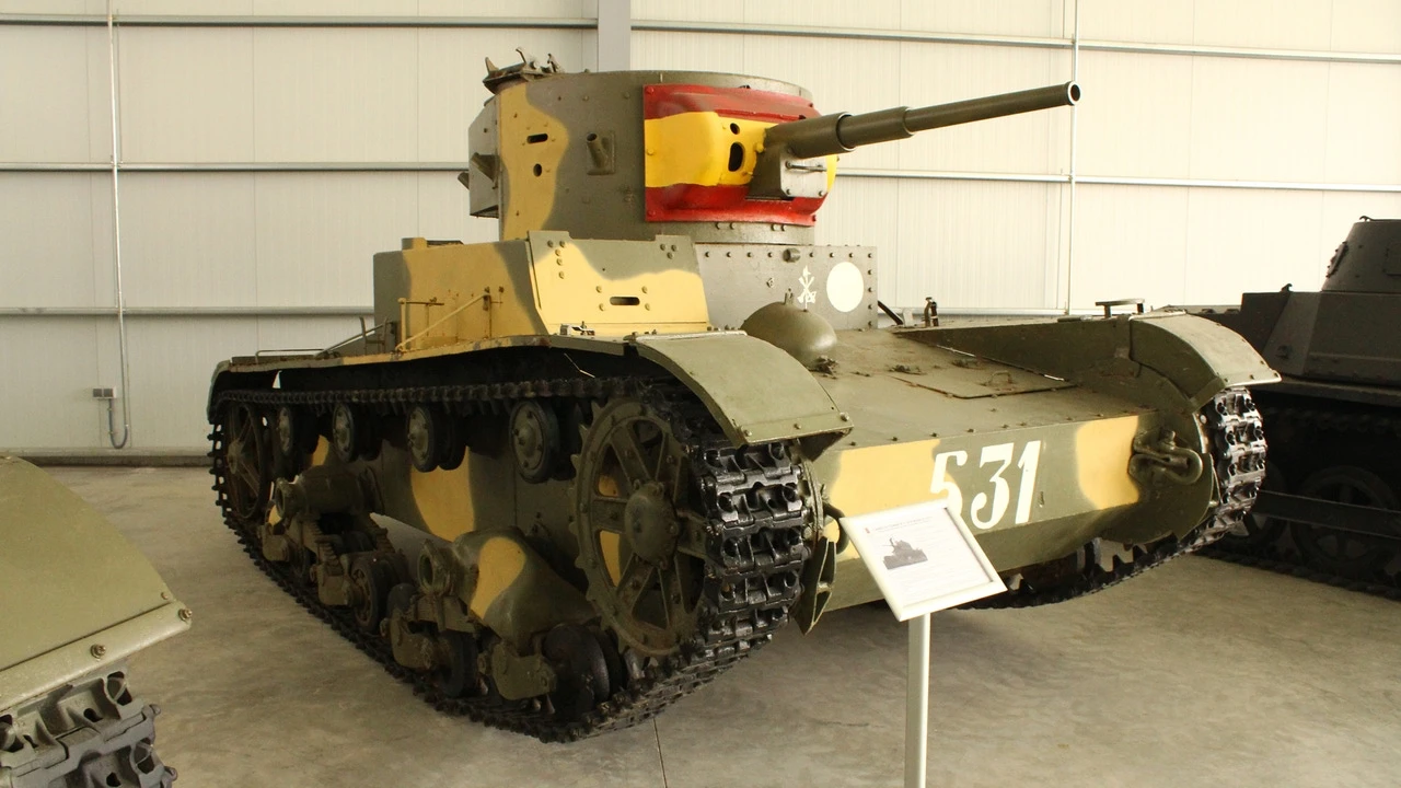 Este tanque ruso fue usado durante años por el Ejército Español: llegó en la Guerra Civil